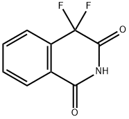 4,4-DIFLUORO-1,2,3,4-TETRAHYDROISOQUINOLINE-1,3-DIONE Struktur