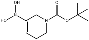 1-Boc-5,6-dihydro-2H-pyridine-3-boronic acid Struktur