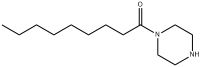 1-(piperazin-1-yl)nonan-1-one Struktur