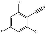 2,6-Dichloro-4-fluorobenzonitrile Struktur