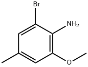 2-BROMO-6-METHOXY-4-METHYLANILINE Struktur