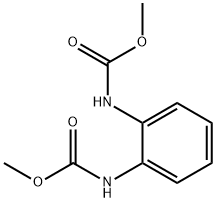 Carbamic acid,1,2-phenylenebis-, dimethyl ester (9CI) Struktur