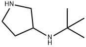 tert-Butyl-pyrrolidin-3-yl-amine Structure