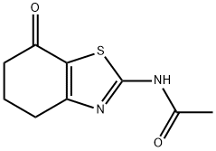 N-(7-oxo-4,5,6,7-tetrahydrobenzo[d]thiazol-2-yl)acetamide Struktur