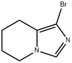 1-BROMO-5H,6H,7H,8H-IMIDAZO[1,5-A]PYRIDINE Struktur