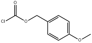 4-methoxybenzyloxycarbonyl chloride, 15586-16-0, 結(jié)構(gòu)式