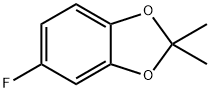 5-Fluoro-2,2-dimethylbenzo[d][1,3]dioxole Struktur