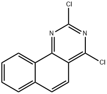 2,4-dichlorobenzo[h]quinazoline Struktur