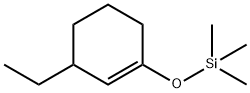 (3-ethylcyclohexen-1-yl)oxy-trimethylsilane Struktur