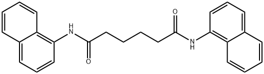 N,N'-di-1-naphthylhexanediamide Struktur