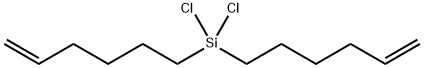 Silane, dichlorodi-5-hexen-1-yl- Struktur