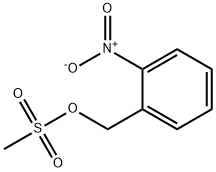 2-Nitrobenzyl methanesulfonate Struktur