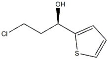 (R)-3-CHLORO-1-(THIOPHEN-2-YL)PROPAN-1-OL Struktur