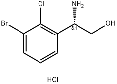 (S)-2-amino-2-(3-bromo-2-chlorophenyl)ethanol HYDROCHLORIDE