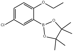 5-Chloro-2-ethoxyphenylboronic acid pinacol ester Struktur