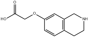 (1,2,3,4-Tetrahydro-isoquinolin-7-yloxy)-acetic acid Struktur