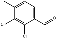 2,3-dichloro-4-methylbenzaldehyde Struktur