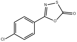 1,3,4-Oxathiazol-2-one, 5-(4-chlorophenyl)- Struktur