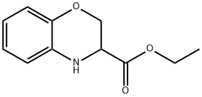 ETHYL 3,4-DIHYDRO-2H-BENZO[B][1,4]OXAZINE-3-CARBOXYLATE Struktur