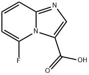 5-Fluoro-imidazo[1,2-a]pyridine-3-carboxylic acid Struktur