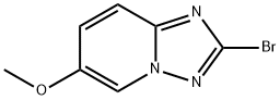 2-Bromo-6-methoxy-[1,2,4]triazolo[1,5-a]pyridine Struktur