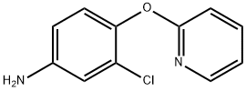 3-CHLORO-4-(PYRIDIN-2-YLOXY)ANILINE Struktur