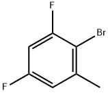 2-bromo-3,5-difluorotoluene Struktur