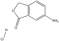 6-Amino-1,3-dihydroisobenzofuran-1-one hydrochloride Struktur