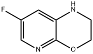 7-Fluoro-2,3-dihydro-1H-pyrido[2,3-b][1,4]oxazine Struktur