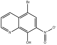 8-Quinolinol,5-bromo-7-nitro- Struktur