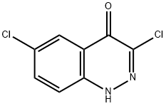 3,6-Dichloro-1H-cinnolin-4-one Struktur