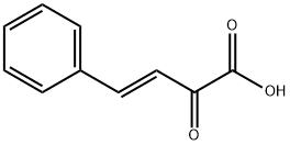 3-Butenoic acid, 2-oxo-4-phenyl-, (E)- Struktur