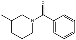 Piperidine, 1-benzoyl-3-methyl- Struktur