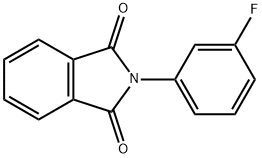 2-(3-fluorophenyl)-1H-isoindole-1,3(2H)-dione Struktur