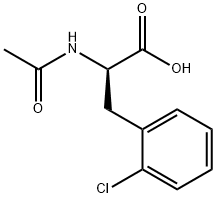 N-acetyl-2-chloro- D-Phenylalanine Struktur