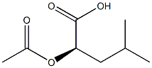 Pentanoic acid, 2-(acetyloxy)-4-methyl-, (R)-