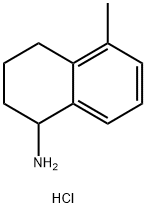 5-METHYL-1,2,3,4-TETRAHYDRONAPHTHALEN-1-AMINE HYDROCHLORIDE Struktur