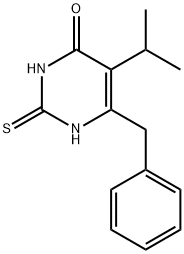 6-BENZYL-5-ISOPROPYL-2-THIOXO-2,3-DIHYDROPYRIMIDIN-4(1H)-ONE Struktur