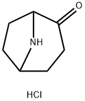 8-azabicyclo[3.2.1]octan-2-one hydrochloride Struktur