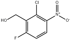 (2-Chloro-6-fluoro-3-nitro-phenyl)-methanol Struktur