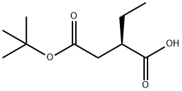 (R)-4-TERT-BUTOXY-2-ETHYL-4-OXOBUTANOIC ACID Struktur