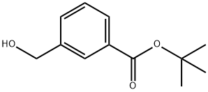 Benzoic acid, 3-(hydroxymethyl)-, 1,1-dimethylethyl ester Struktur