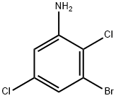 3-Bromo-2,5-dichloroaniline Struktur