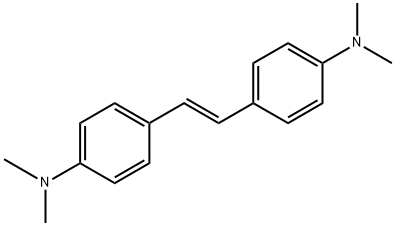 N-(4-{2-[4-(dimethylamino)phenyl]vinyl}phenyl)-N,N-dimethylamine Struktur