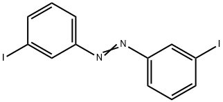 Bis-(3-iodo-phenyl)-diazene Struktur