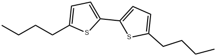 5,5'-dibutyl-2,2'-bithiophene Struktur