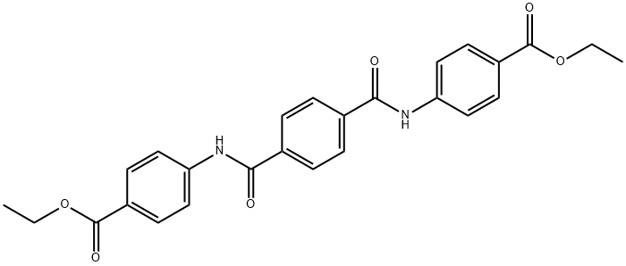 Benzoic acid,4,4'-[1,4-phenylenebis(carbonylimino)]bis-, diethyl ester (9CI) Struktur