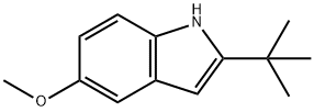 2-(tert-Butyl)-5-methoxy-1H-indole Struktur