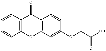 2-((9-OXO-9H-XANTHEN-3-YL)OXY)ACETIC ACID, 25363-95-5, 結(jié)構(gòu)式