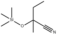 2-methyl-2-((trimethylsilyl)oxy)butanenitrile Struktur